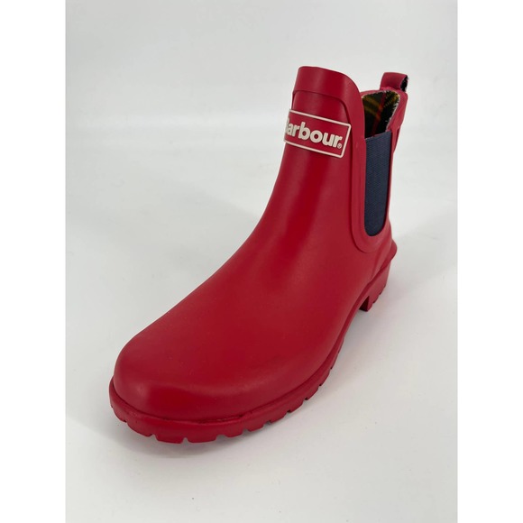 Barbour Shoes Barbour Wilton Wellington Rubber Rain Boots Sz Uk 4